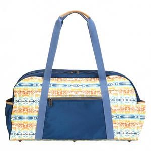 NEW PENDLETON opal springs canopy canvas weekender bag in blue multi